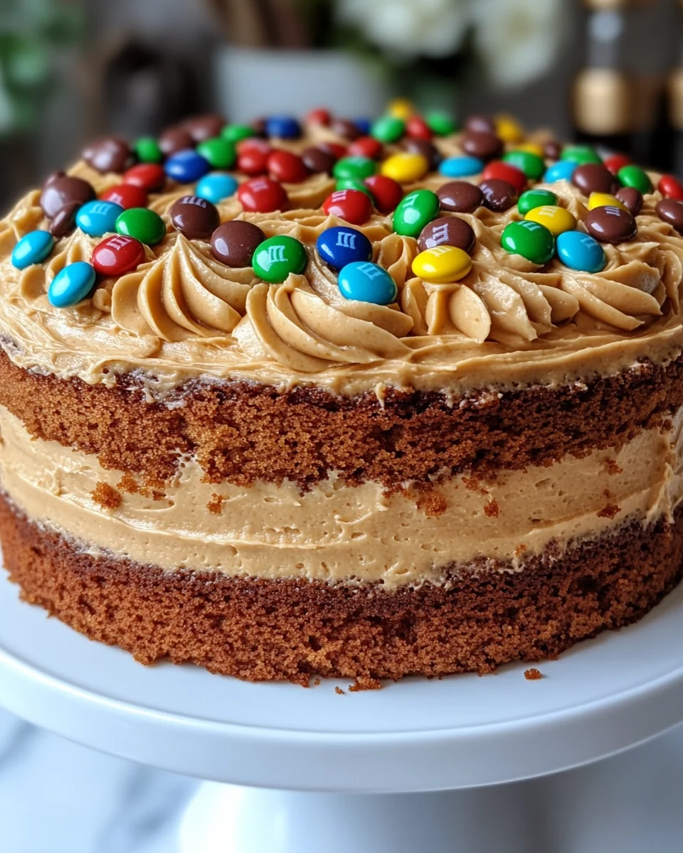 Quick Peanut Butter Cake With Creamy Frosting