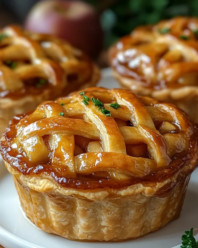 Quick Homemade Mini Apple Pies