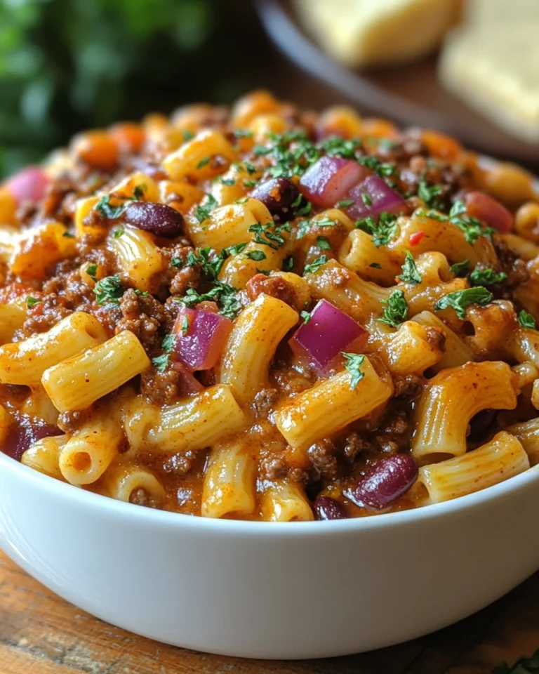 One-Pot Chili Mac and Cheese for a Cozy Weeknight Dinner