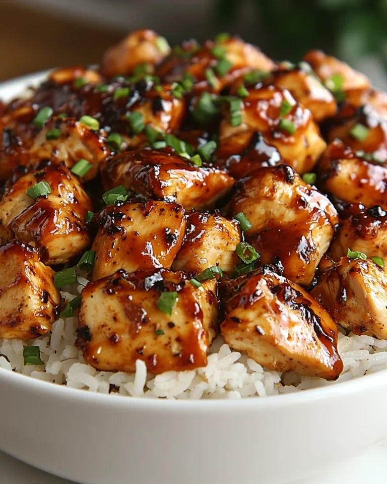 Quick One-Pot Honey BBQ Chicken and Rice