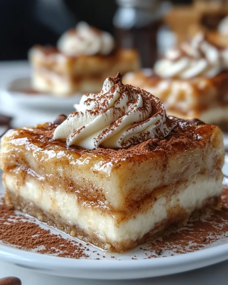 Creamy Cinnamon Roll Cheesecake Bars From Scratch