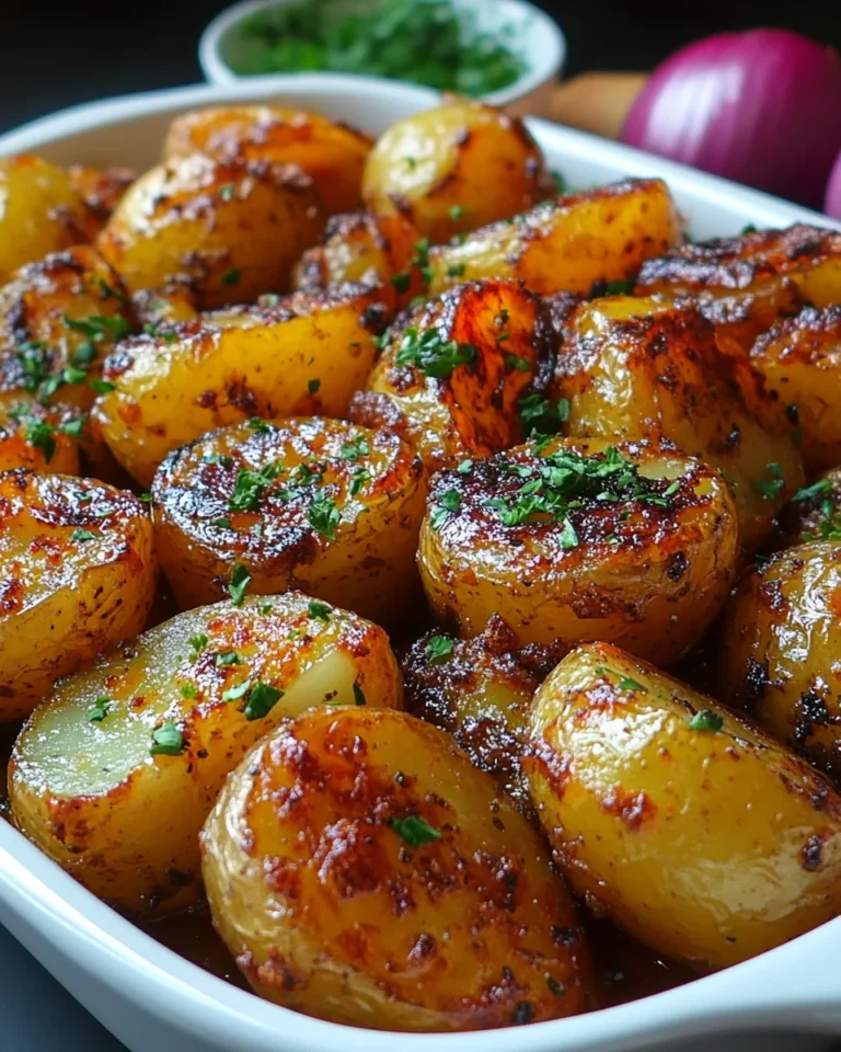 Oven-Baked Potatoes and Onions: A Flavor-Packed Side Dish