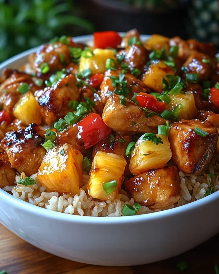 Flavor-Packed Pineapple Chicken and Rice One-Pot Recipe