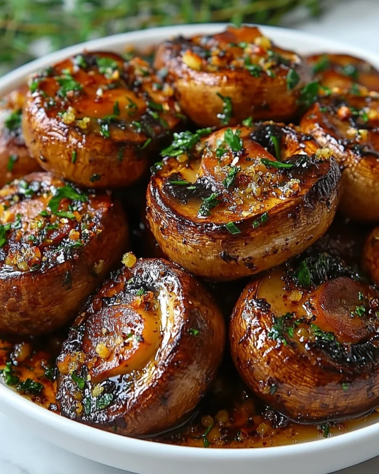 Creamy Roasted Garlic Mushroom One-Pot Dish