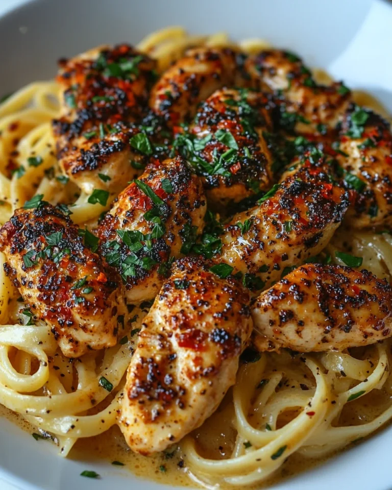 Creamy Cajun Chicken Linguine One-Pot Weeknight Dinner