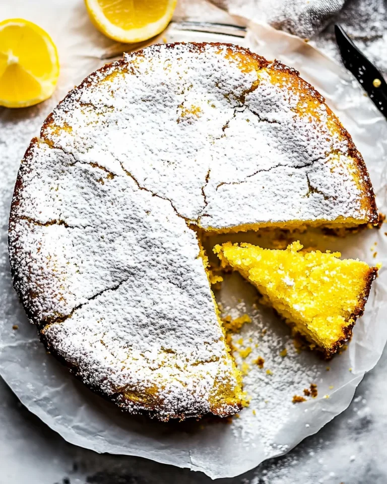 Delicious Homemade Almond Cake Recipe