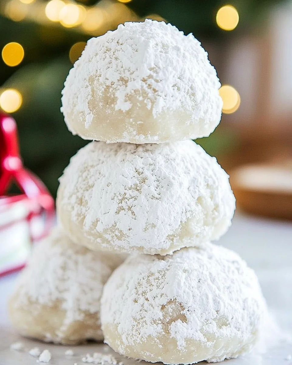 Delicious Almond Snowball Cookies Made From Scratch - additional image