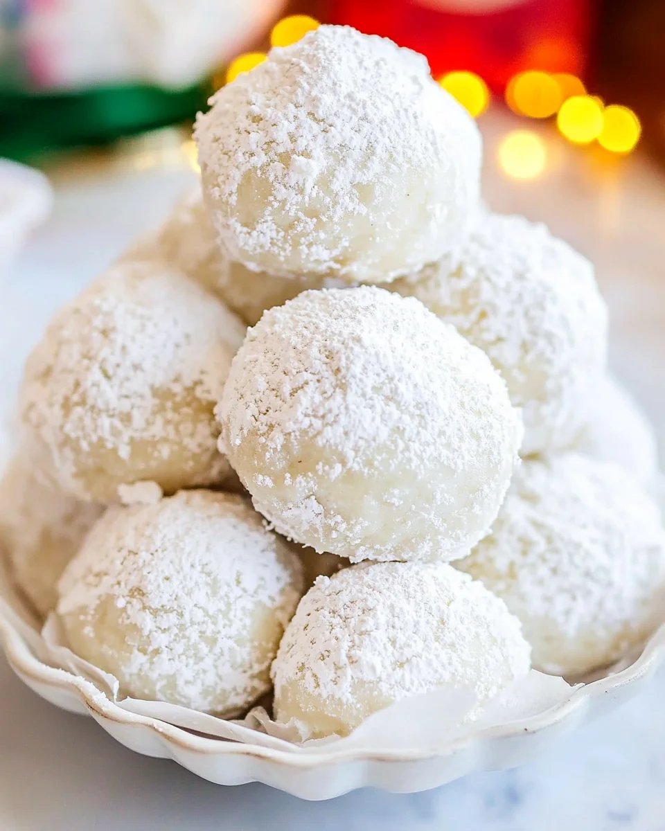 Delicious Almond Snowball Cookies Made From Scratch - additional image