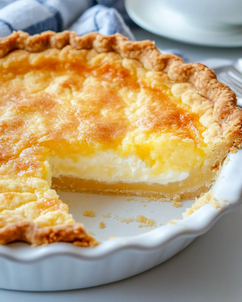 Classic Homemade Amish Buttermilk Pie Recipe - additional image