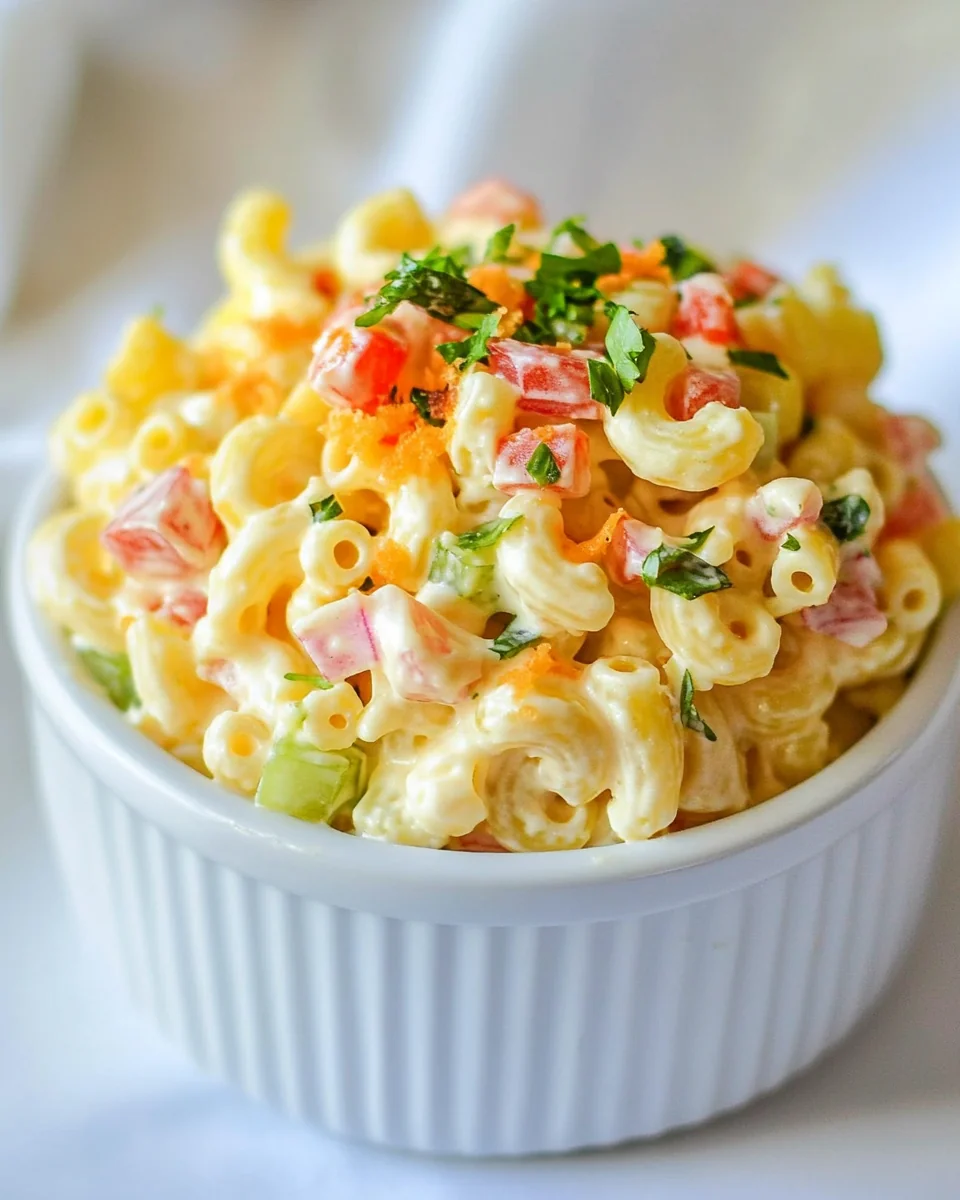 Classic Amish Macaroni Salad Made From Scratch - additional image