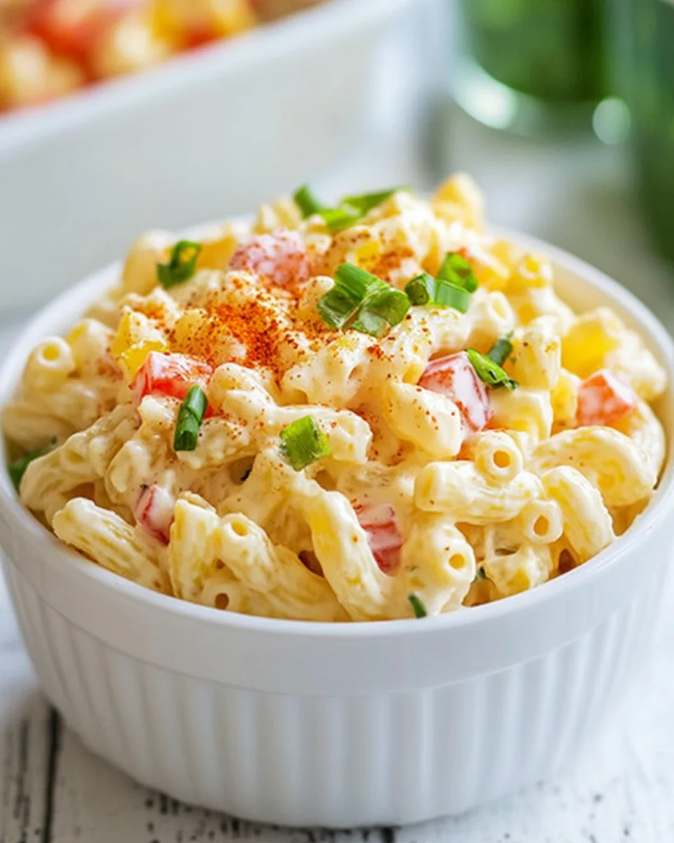Classic Amish Macaroni Salad Made From Scratch - additional image