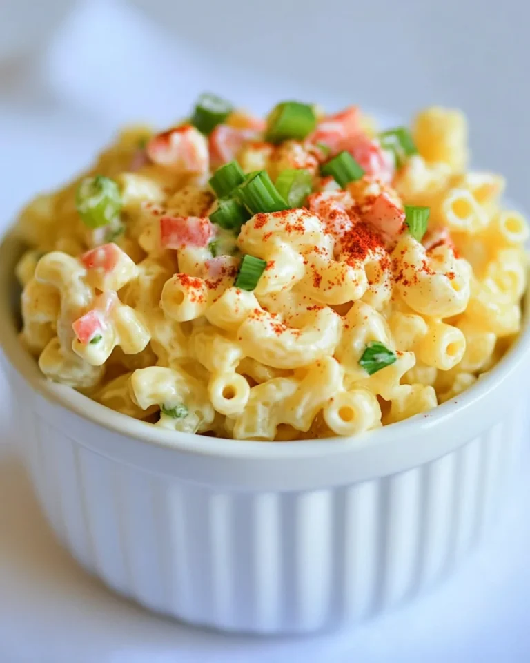 Classic Amish Macaroni Salad Made From Scratch