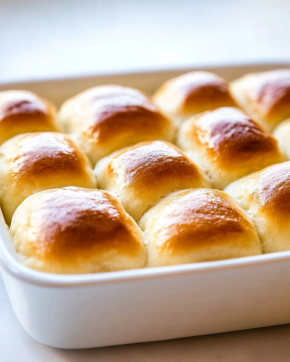Homemade Classic Amish Potato Dinner Rolls - additional image