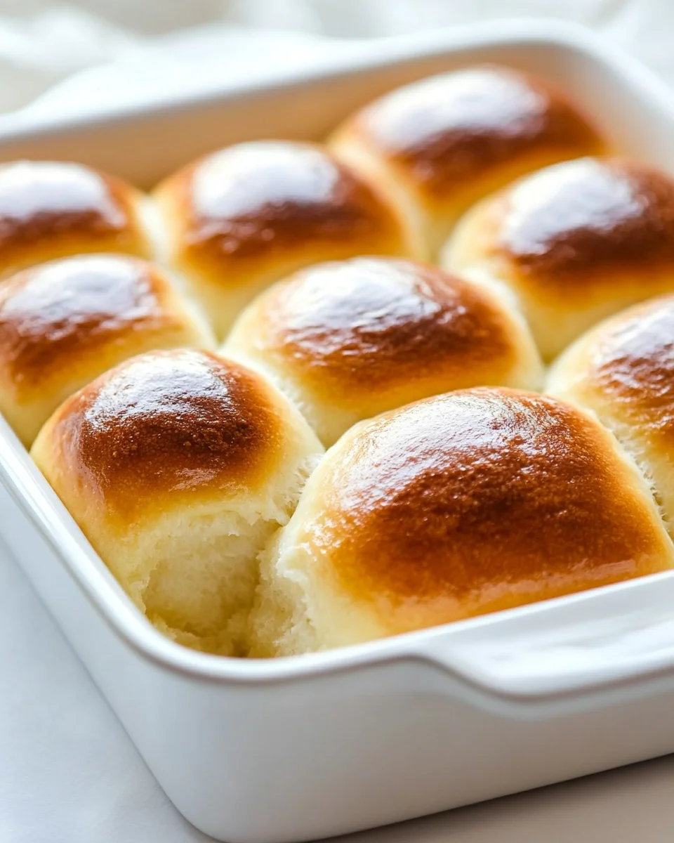 Homemade Classic Amish Potato Dinner Rolls - additional image
