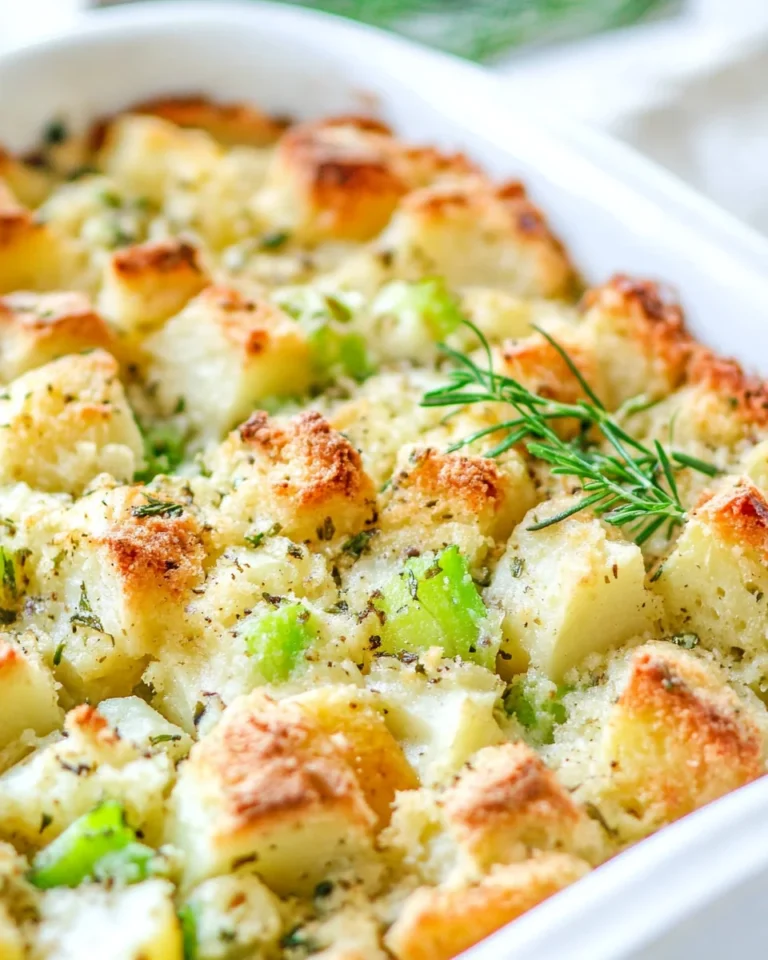 Simple Amish Potato Stuffing Recipe