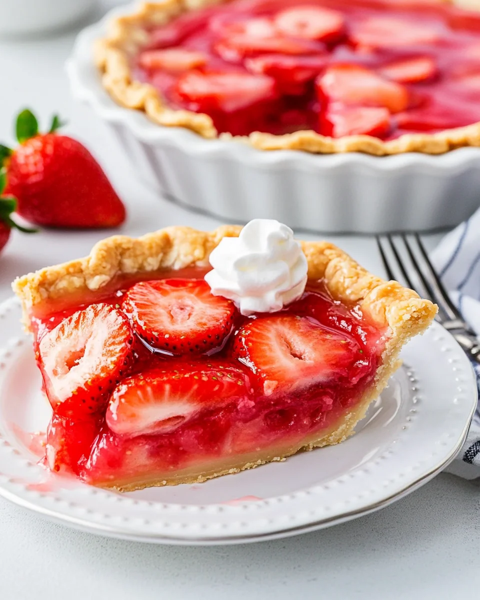 Classic Homemade Strawberry Pie - additional image