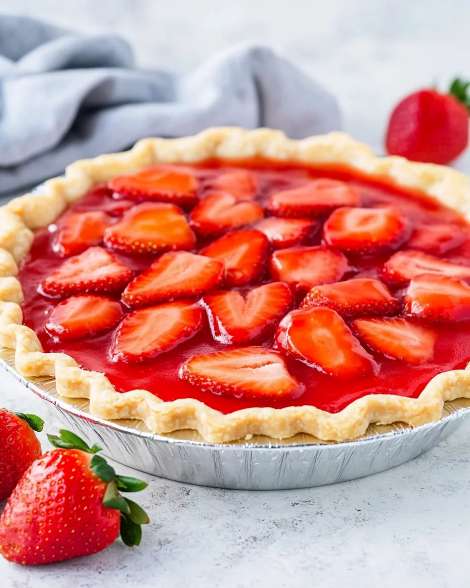 Classic Homemade Strawberry Pie - additional image