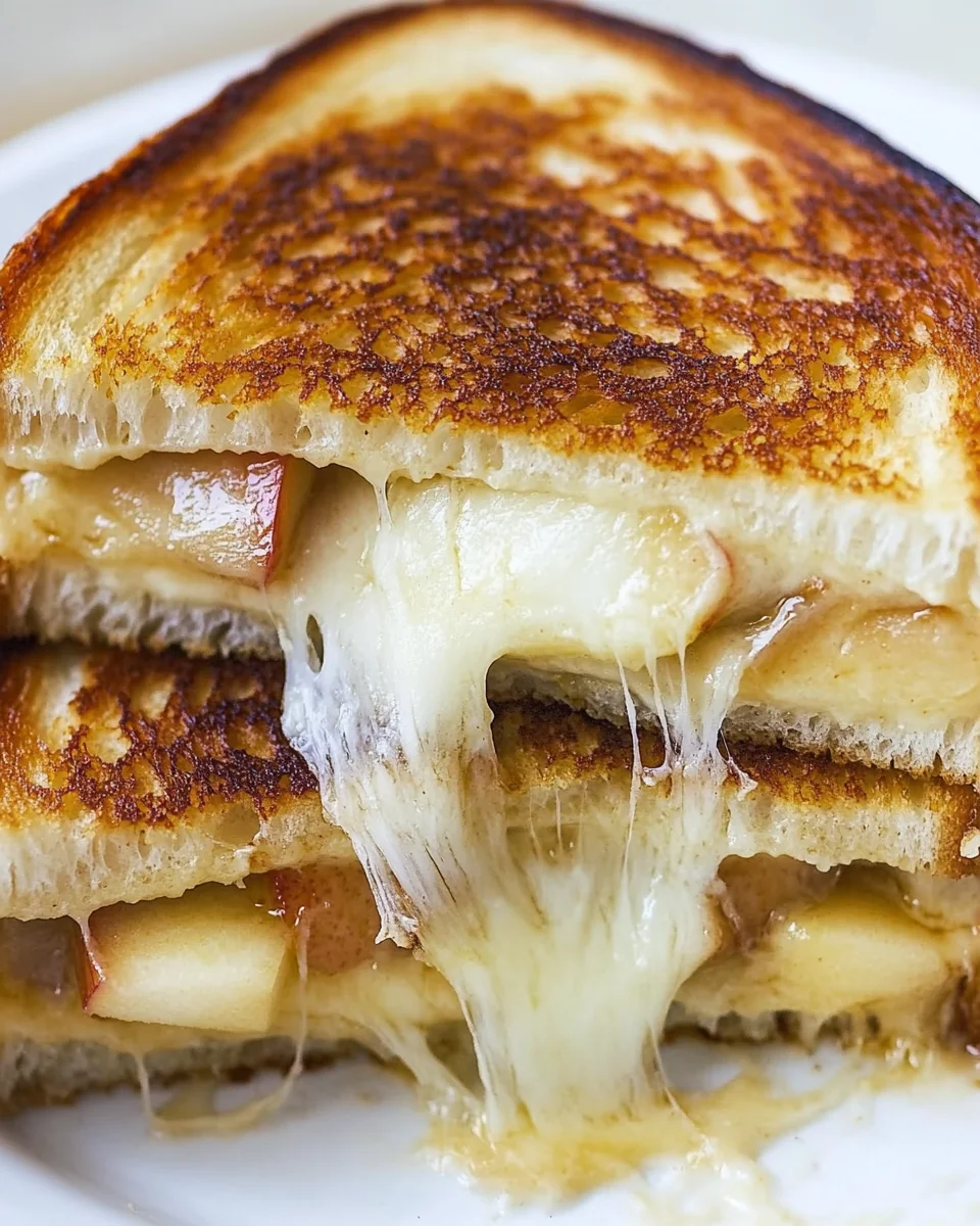 Delicious Apple Gouda Grilled Cheese Sandwiches - additional image