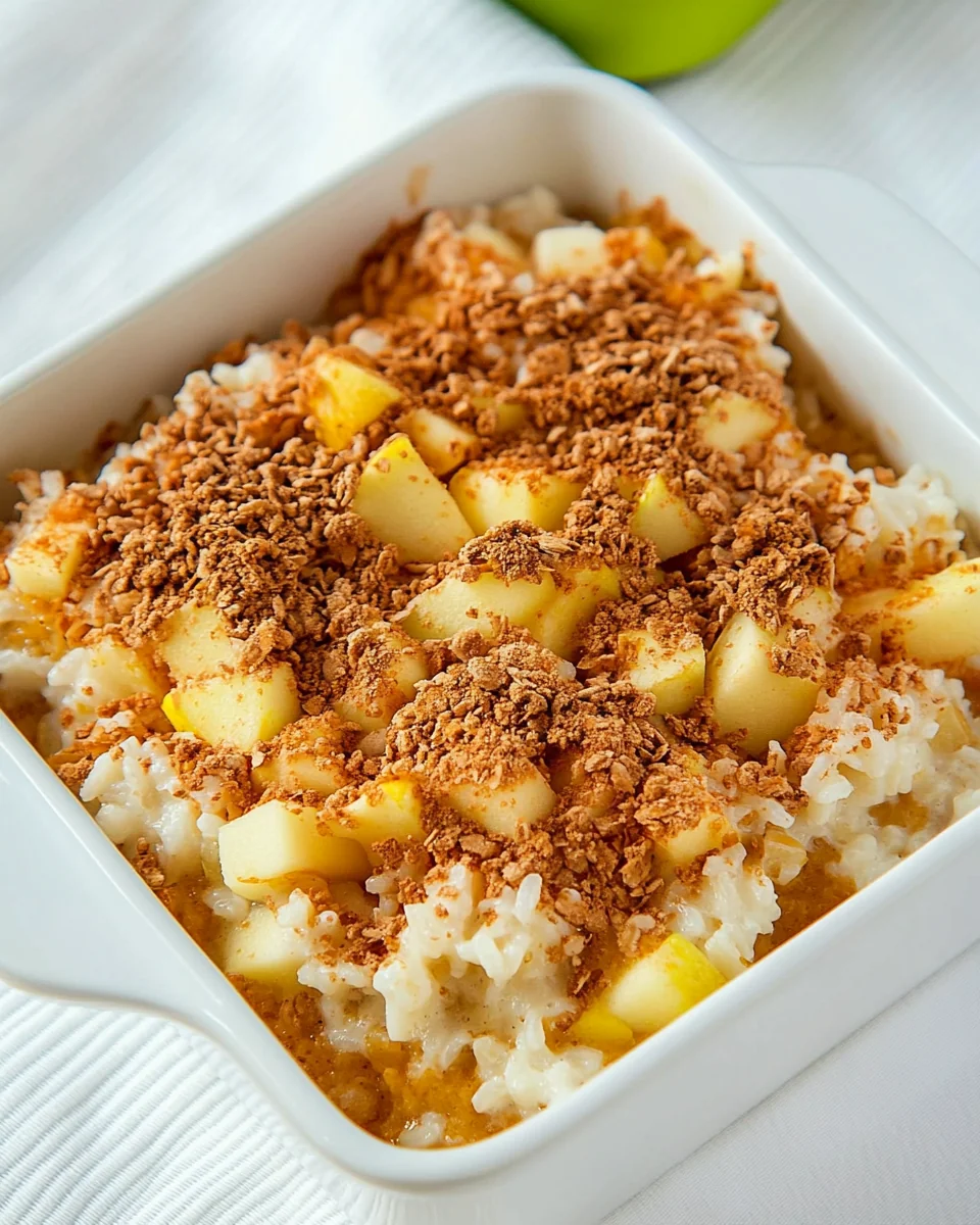 Simple and Delicious Apple Rice Pudding - additional image