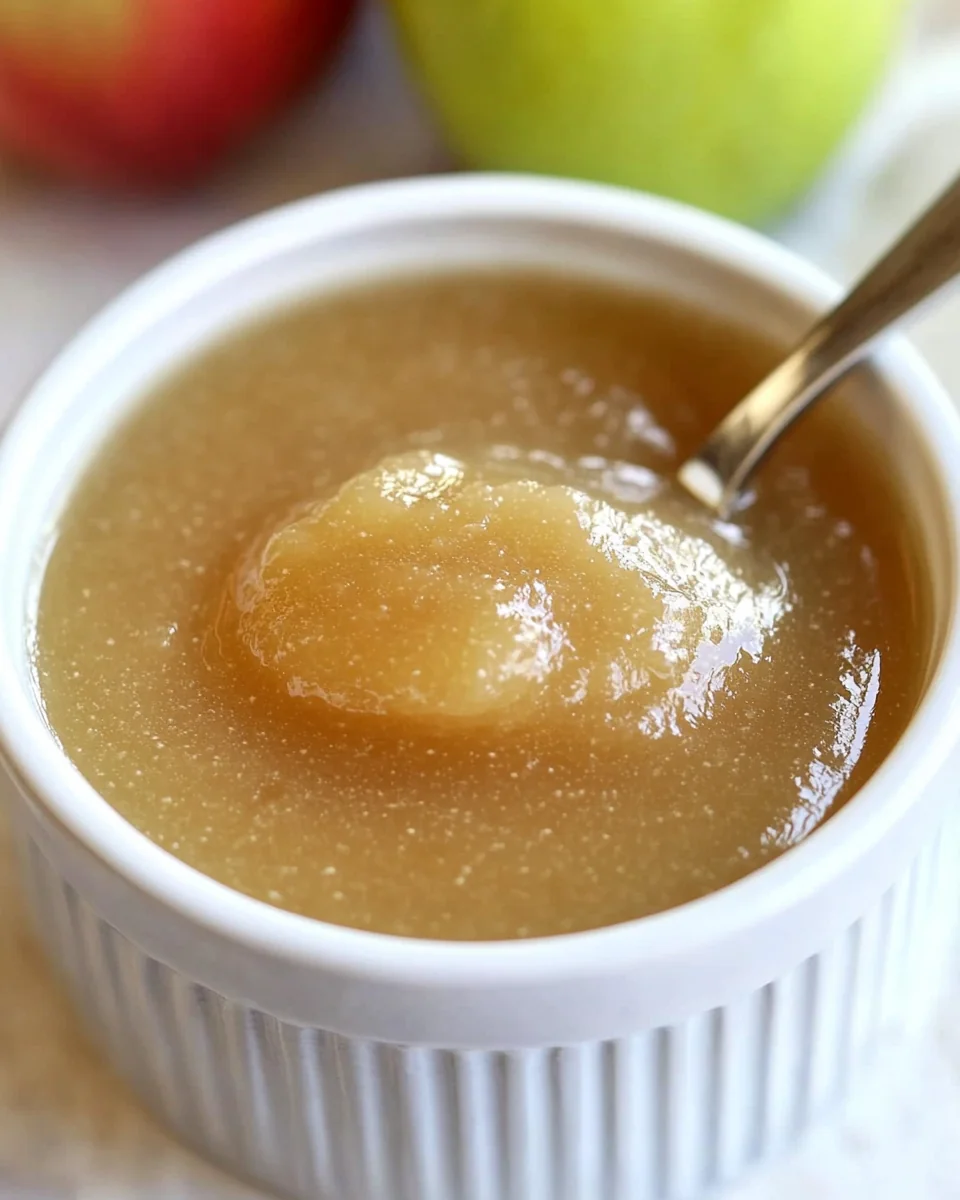 Homemade Healthy Apple Sauce Recipe - additional image