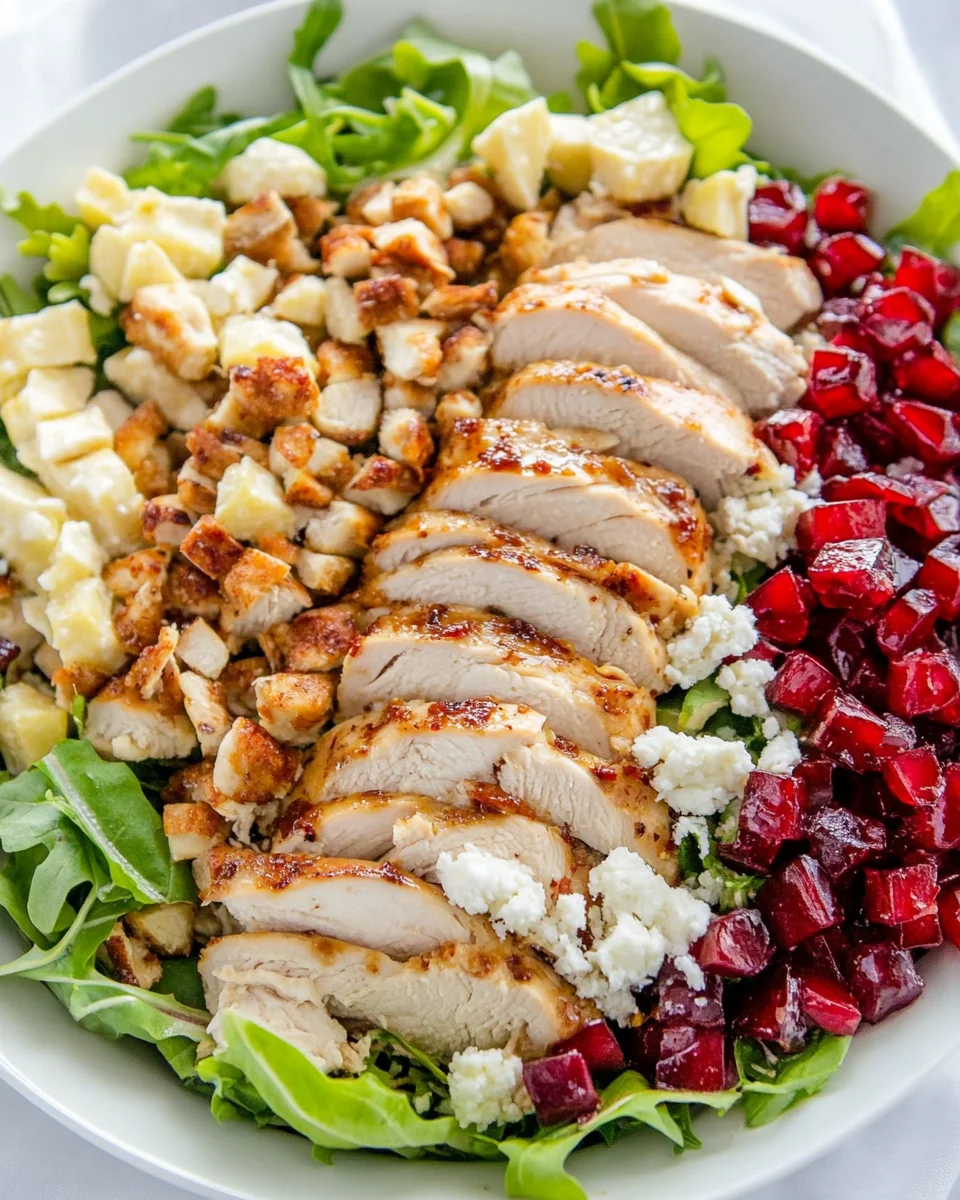 Fresh Autumn Chopped Chicken Salad - additional image