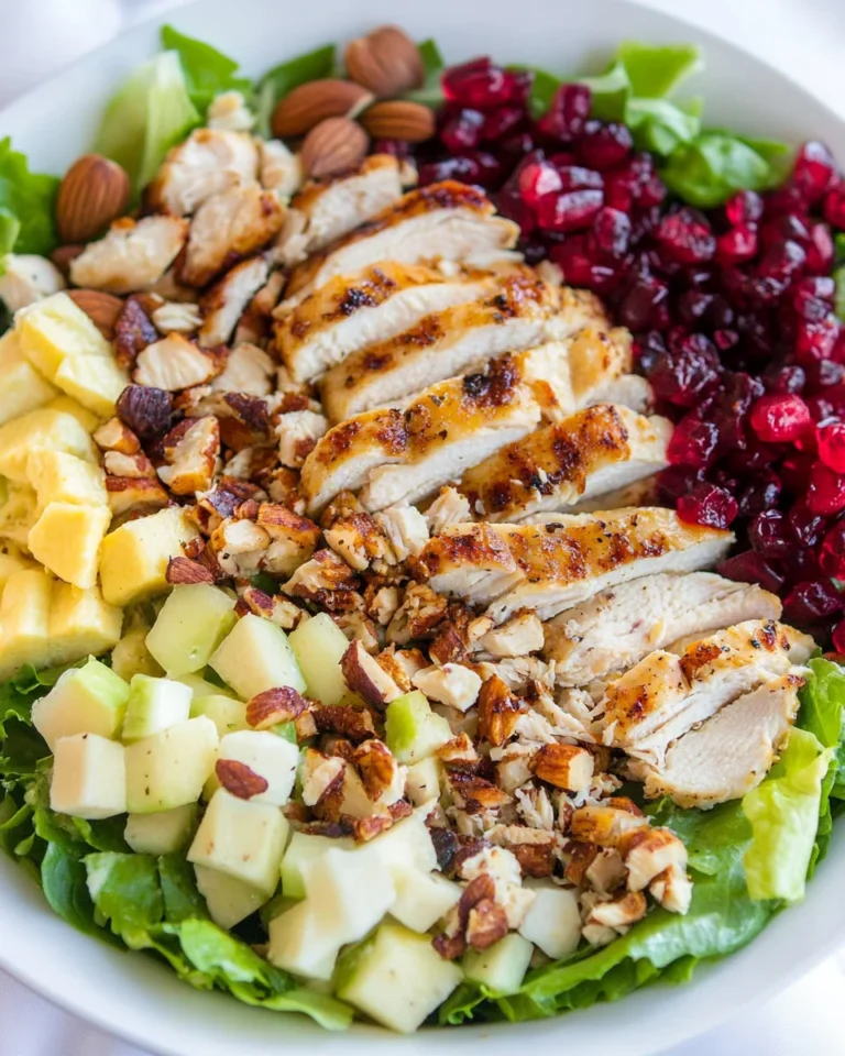 Fresh Autumn Chopped Chicken Salad