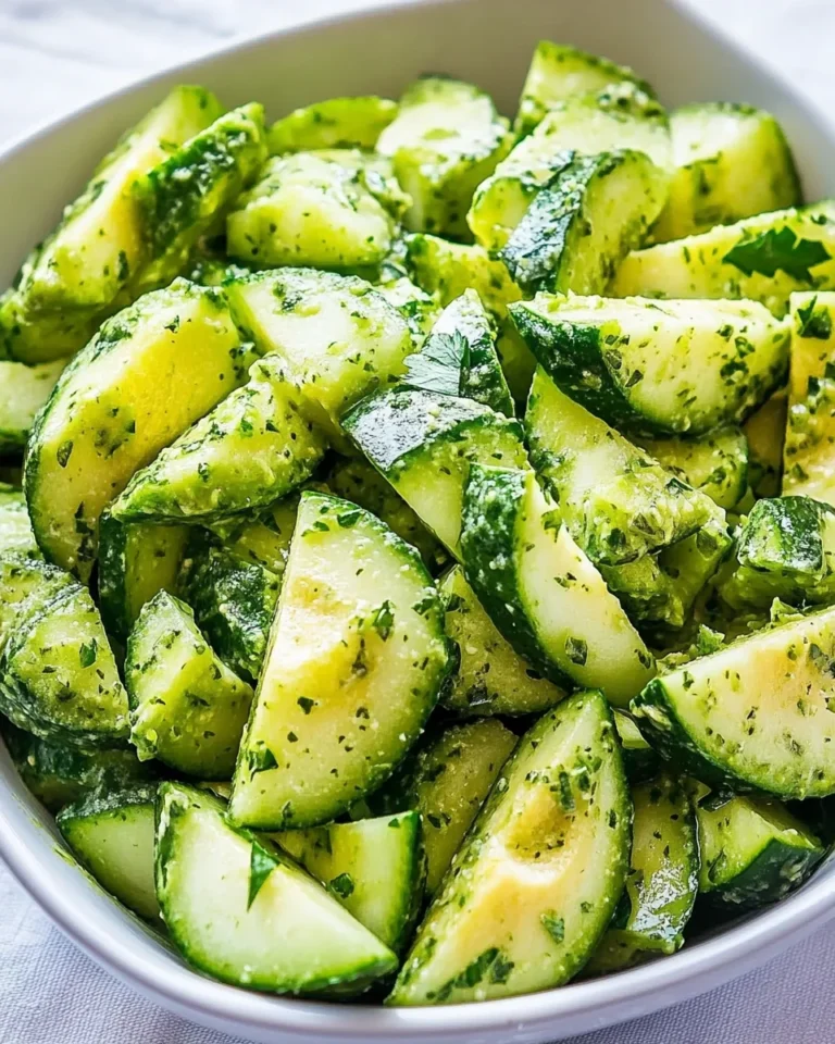 Fresh Avocado Cucumber Salad Recipe