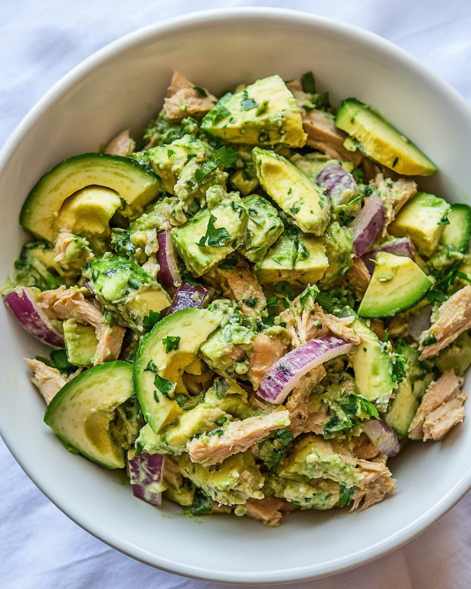 Simple Avocado Tuna Salad Recipe - additional image