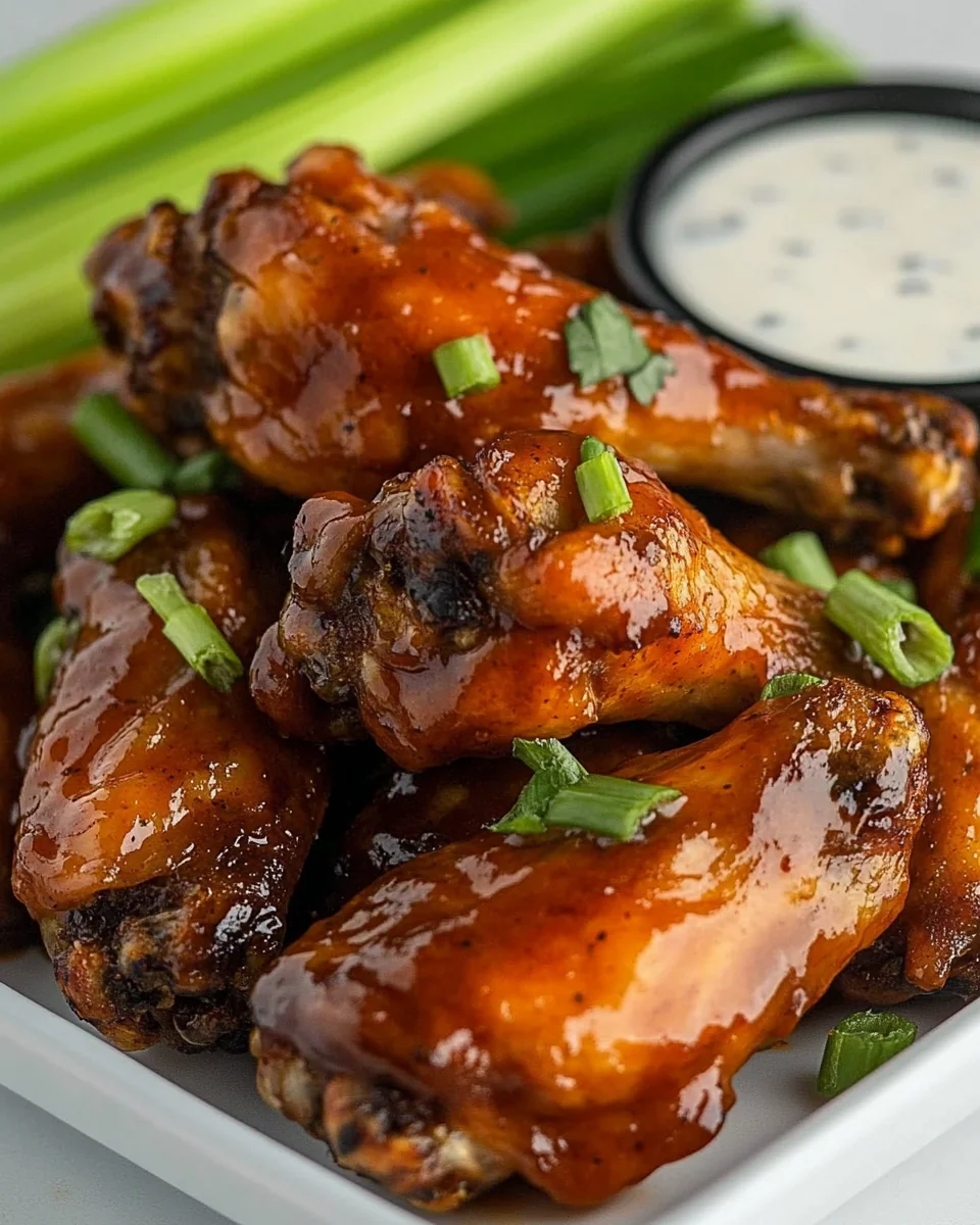 Perfect Baked Buffalo Chicken Wings - additional image