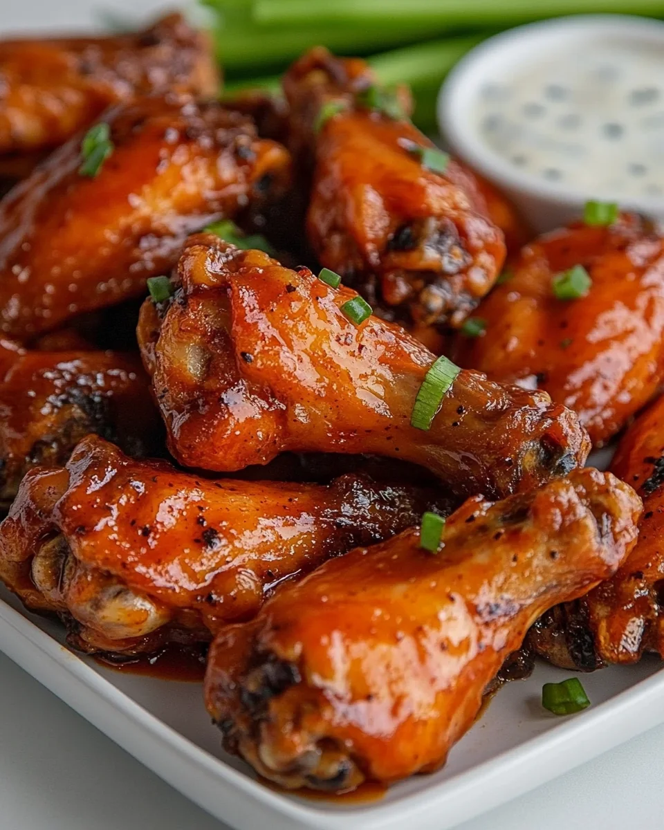 Perfect Baked Buffalo Chicken Wings - additional image