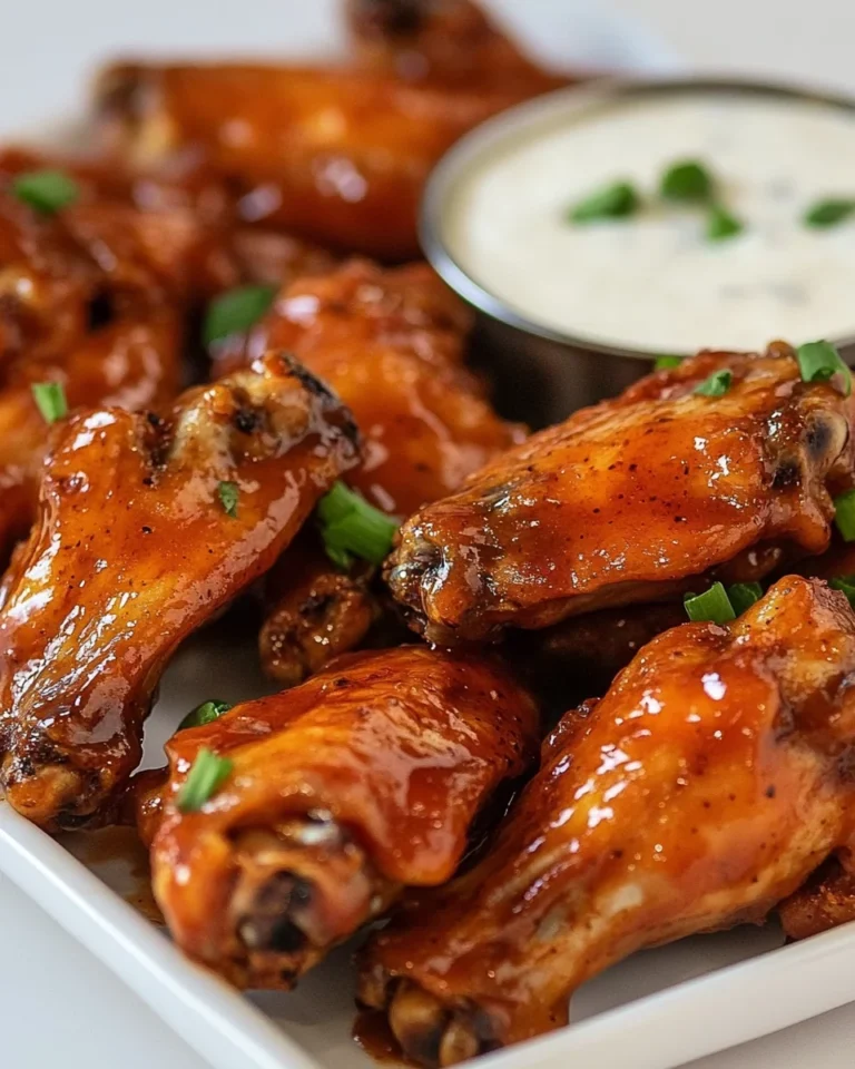 Perfect Baked Buffalo Chicken Wings
