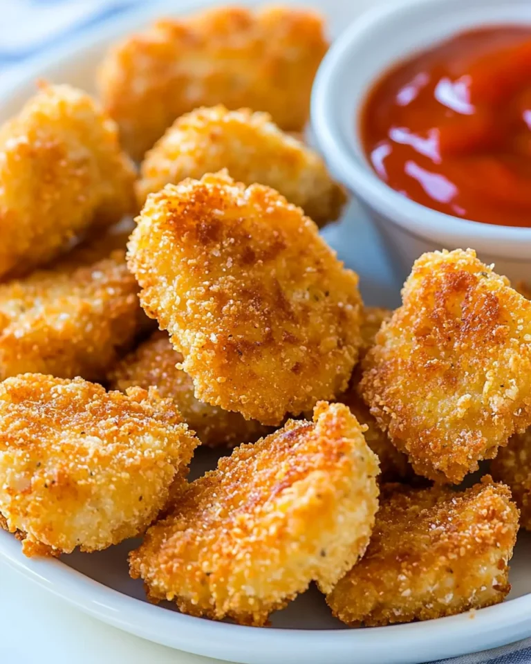 Homemade Baked Chicken Nuggets Recipe