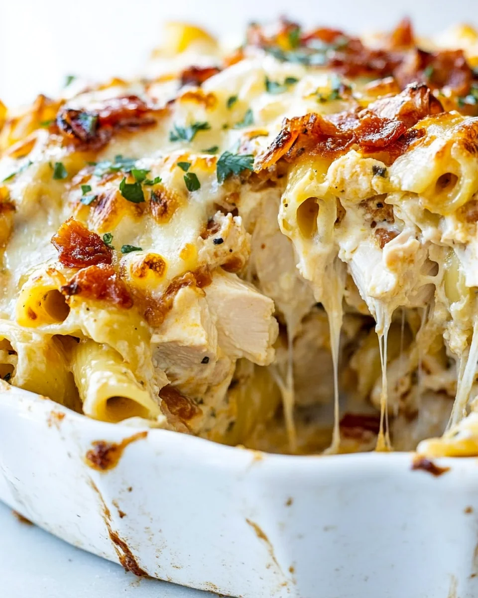 Creamy Baked Chicken Rigatoni for a Comforting Dinner - additional image