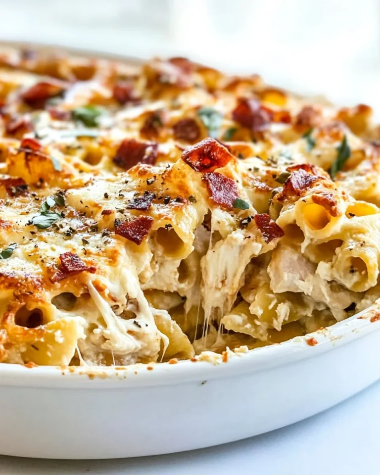 Creamy Baked Chicken Rigatoni for a Comforting Dinner