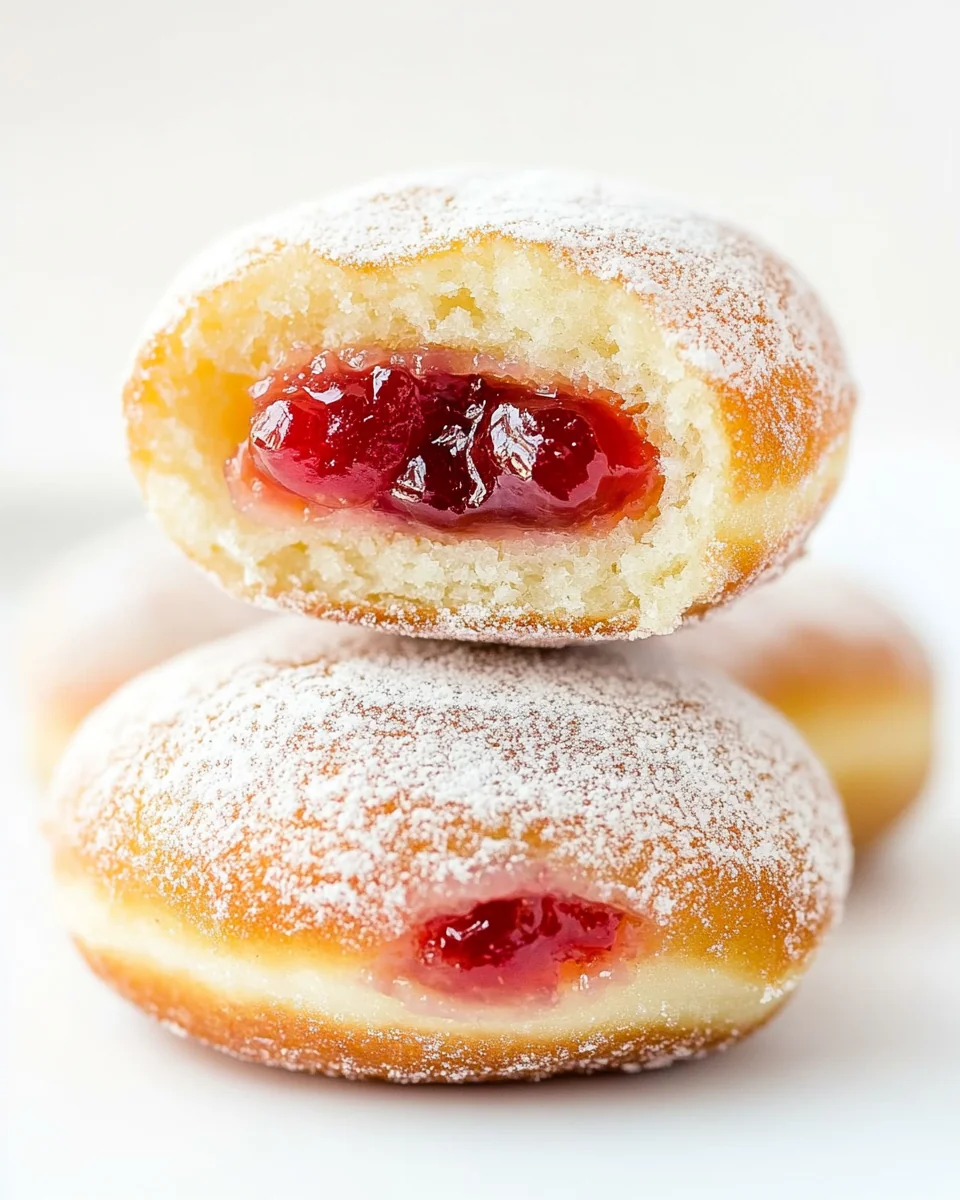 Homemade Jelly-Filled Baked Donuts - additional image