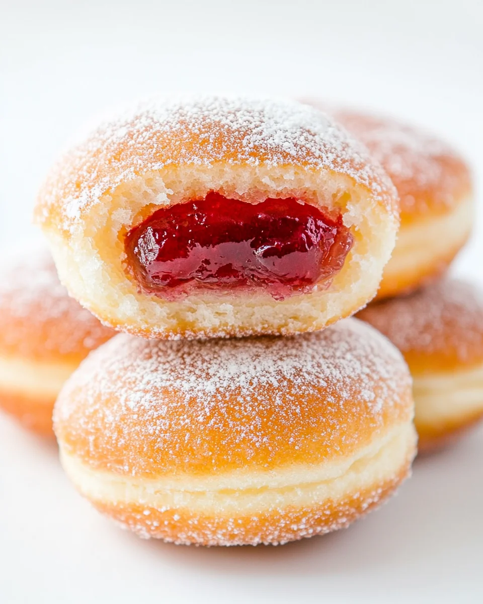 Homemade Jelly-Filled Baked Donuts - additional image