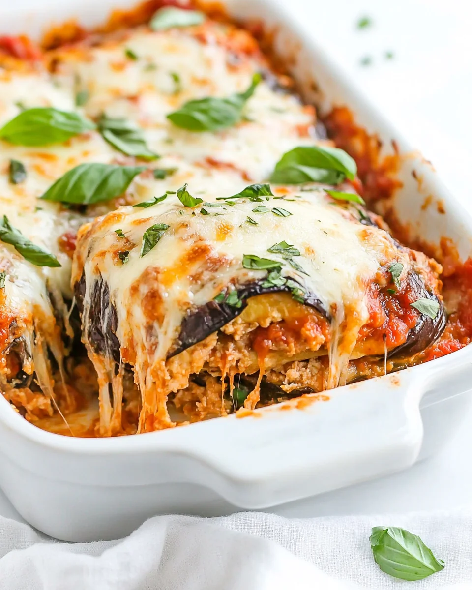 Classic Baked Eggplant Parmesan Recipe - additional image