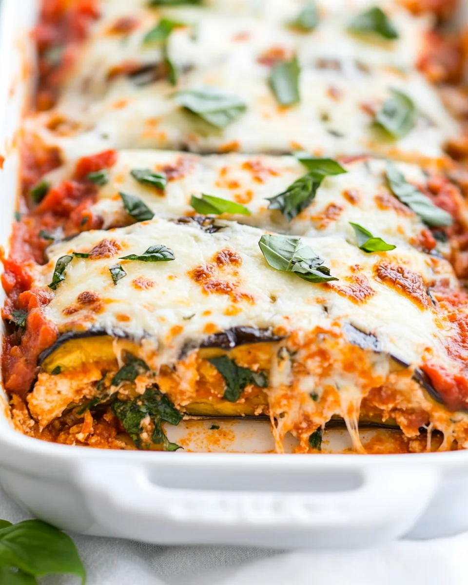 Classic Baked Eggplant Parmesan Recipe - additional image