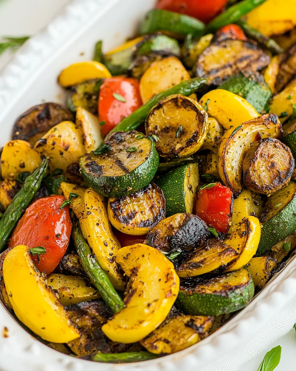 Simple Balsamic Grilled Vegetables - additional image