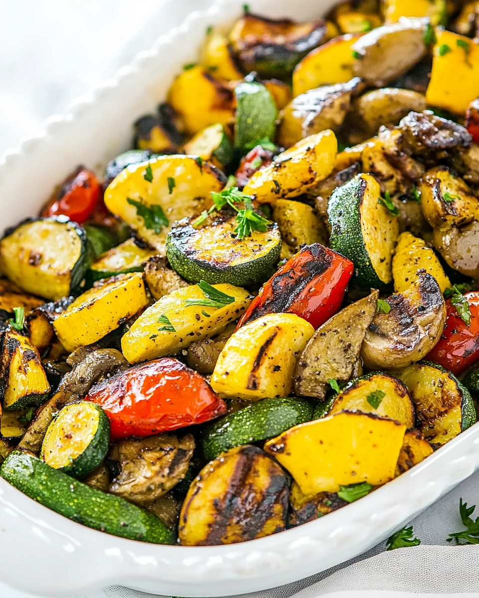 Simple Balsamic Grilled Vegetables - additional image