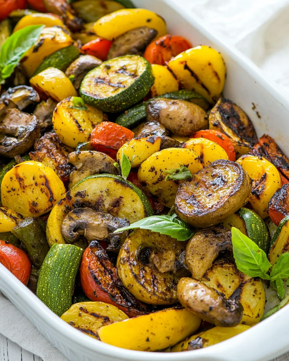 Simple Balsamic Grilled Vegetables - additional image