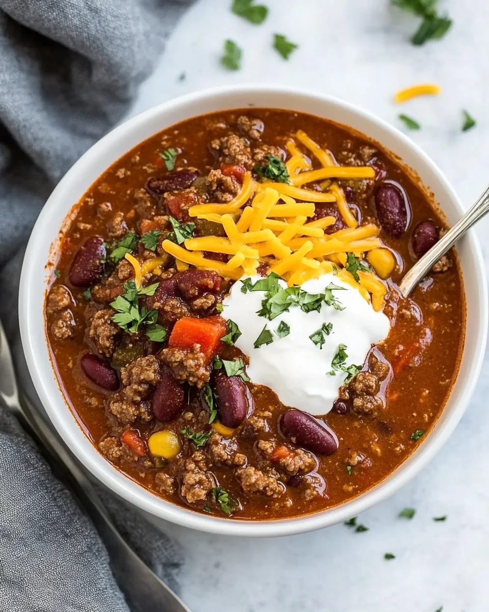 Classic Beef Chili Recipe for Cozy Nights - additional image