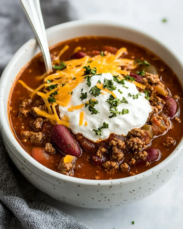 Classic Beef Chili Recipe for Cozy Nights