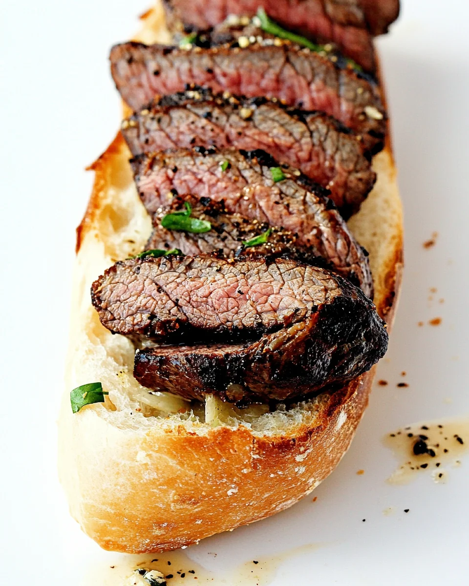 Savory Beef Tenderloin Baguettes for a Cozy Night - additional image