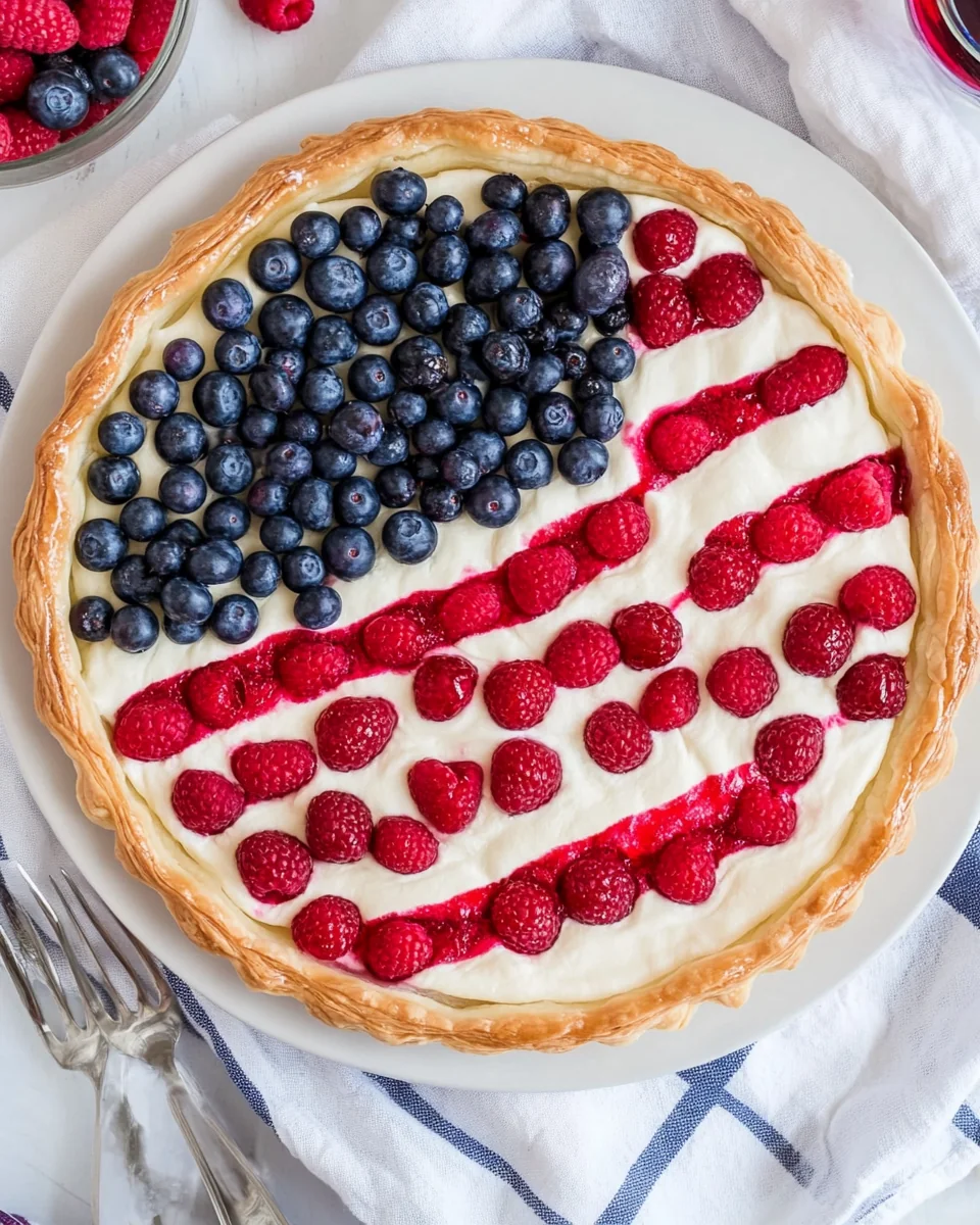 Fresh Berry Puff Pastry Tart - additional image