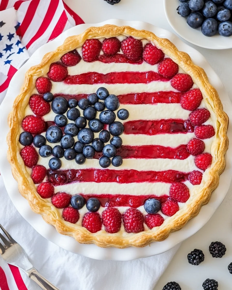 Fresh Berry Puff Pastry Tart - additional image