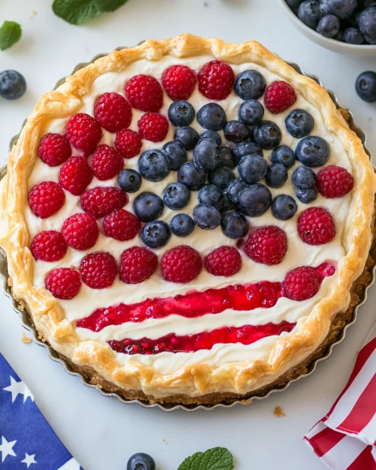 Fresh Berry Puff Pastry Tart