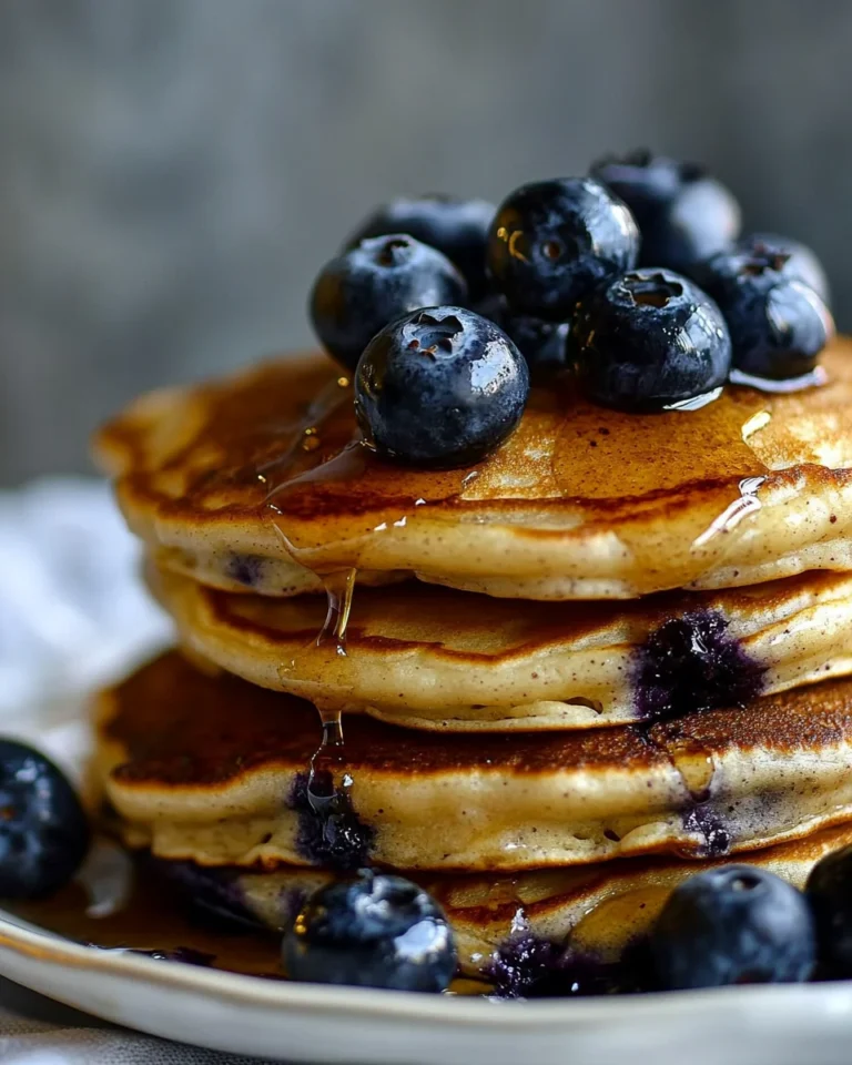 Sourdough Blueberry Pancakes Perfect for a Cozy Breakfast