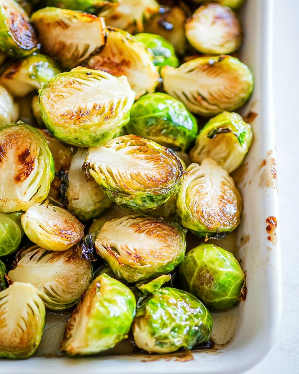 Savory Brown Butter Brussels Sprouts Recipe - additional image