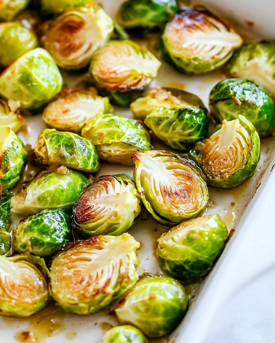 Savory Brown Butter Brussels Sprouts Recipe - additional image